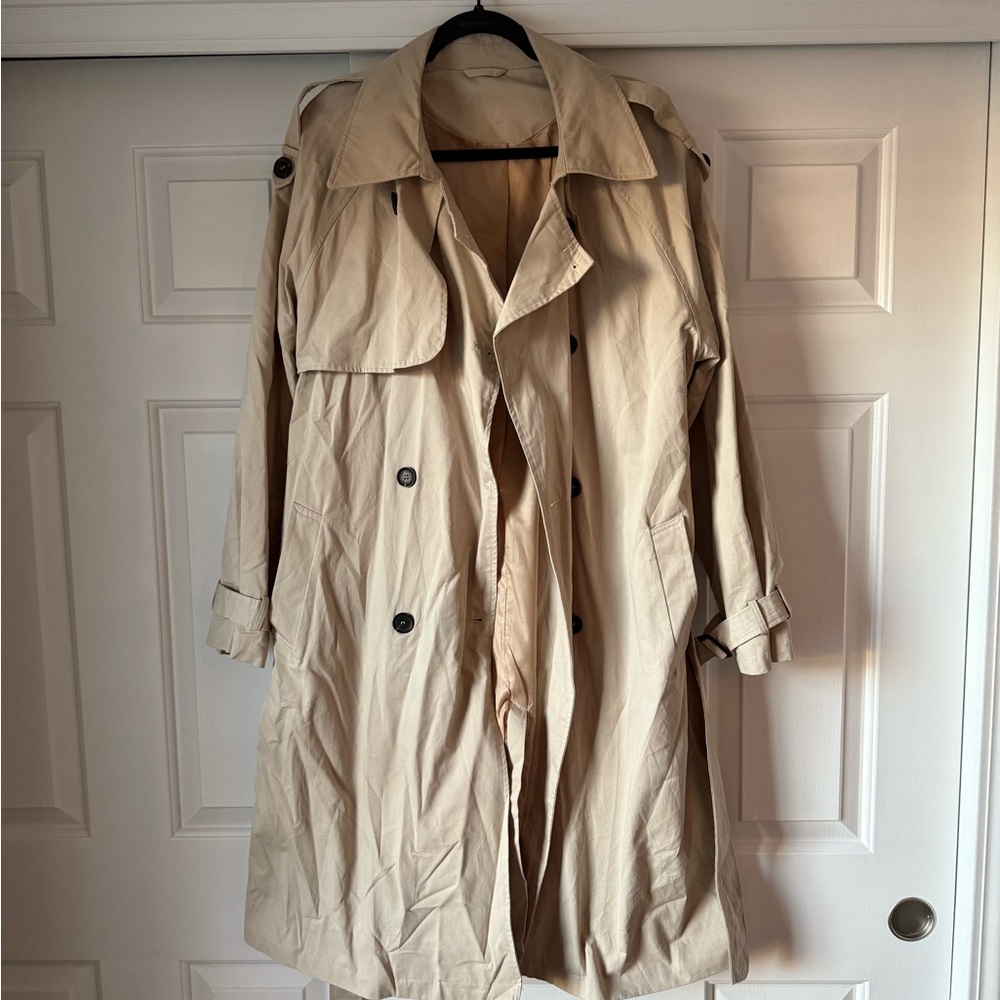 Classic Tan Trench Coat
